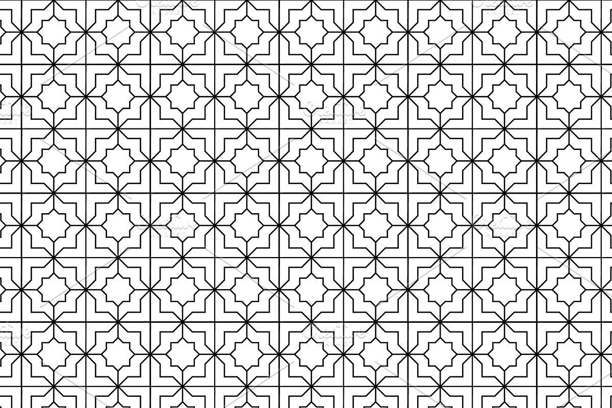 Islamic Arabic Seamless Pattern, a Pattern Graphic by NasirGrfx (Photo 7 of 13)
