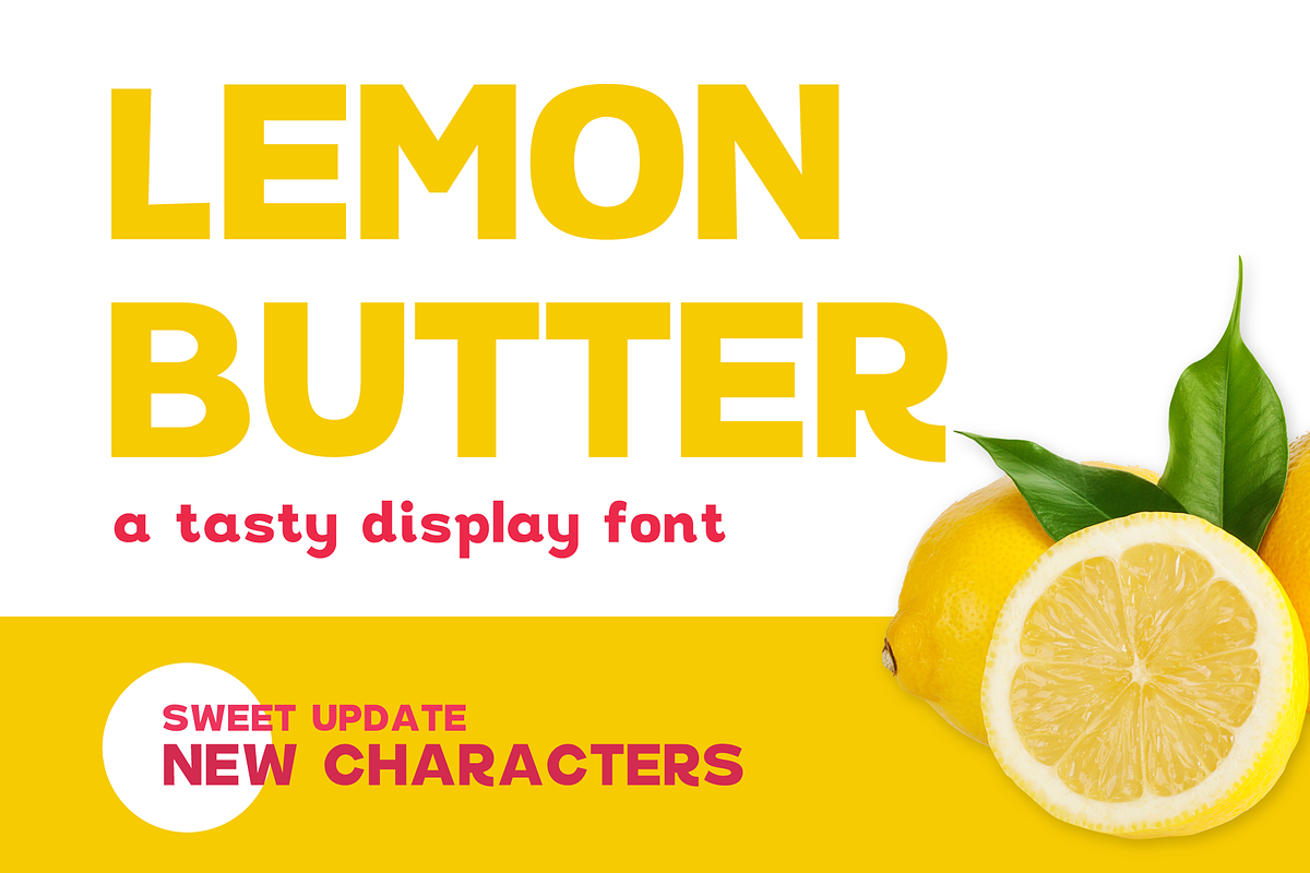 Lemon Butter Display Font