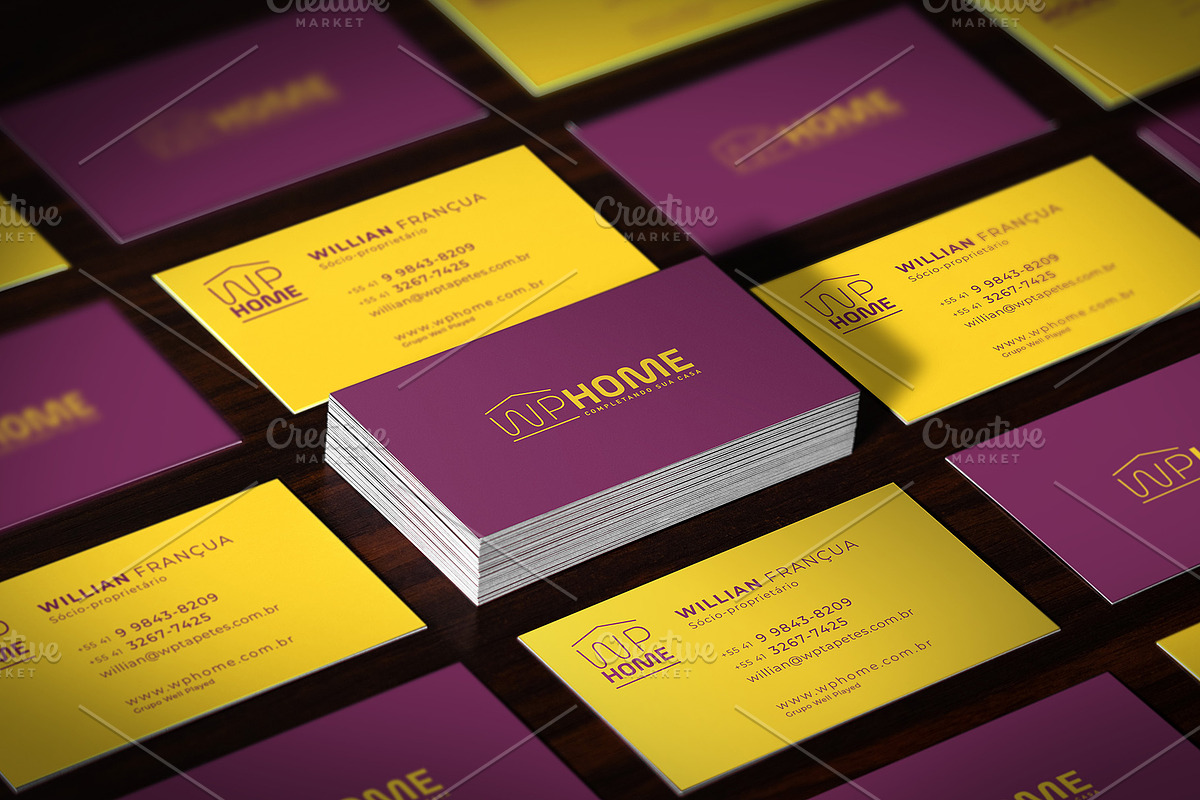 Business Card Mockup Ultra Realistic, a Print Template by Álbori Produções (Photo 4 of 6)
