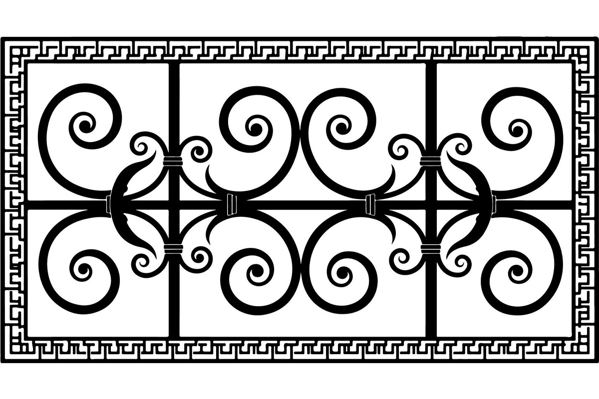 Ornamental Scroll Engraving Panel, a Decorative Illustration by Designer_Momina (Photo 6 of 20)