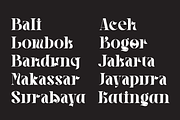 Hegarown Display Serif Font, a Serif Font by Randi Irvan | Rvandtype (Thumbnail 7 of 16)