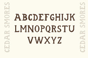 Cedar Smores - Handdrawn Font, a Font by Happy Raccoon Creative (Thumbnail 2 of 3)