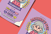 Retro Mother's Day Celebration Flyer, a Flyer Template by Tiptop Graphic (Thumbnail 3 of 5)