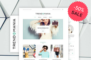 Trendomania-Lifestyle & Fashion Blog, a WordPress Template by Zemez (Thumbnail 1 of 7)
