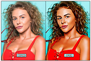 Vector Cartoon Photoshop Action, an Action Add-On by msartworks (Thumbnail 3 of 9)