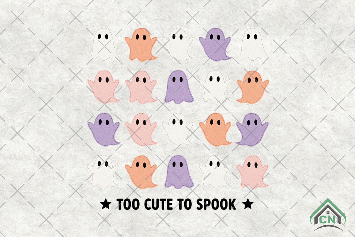 Pastel Ghost PNG, an Illustration by Craft Nest (Photo 1 of 6)