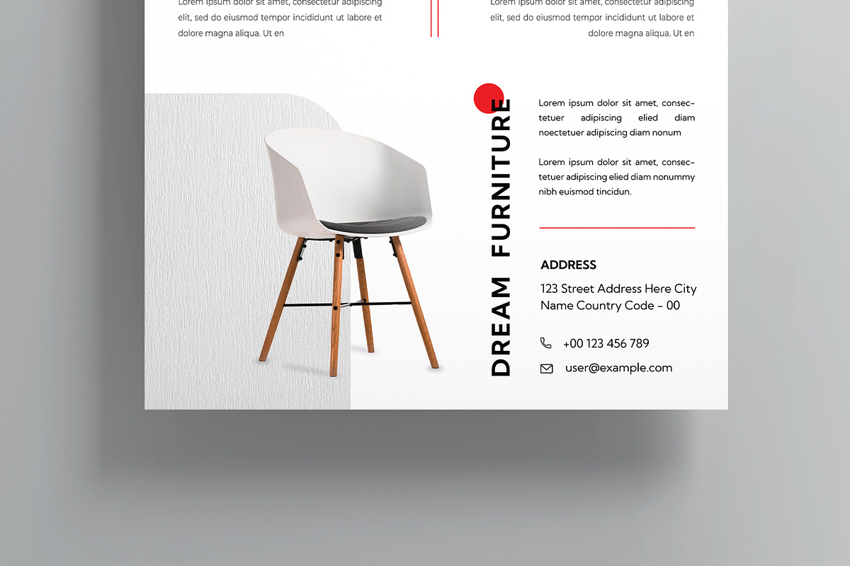 Furniture Company Poster Template, a Poster Template by MightyDesign (Photo 5 of 8)