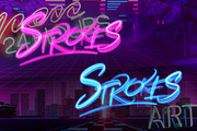 RETRO WAVE BRUSH (sale), a Brush Add-On by danusetyaji (Thumbnail 3 of 7)