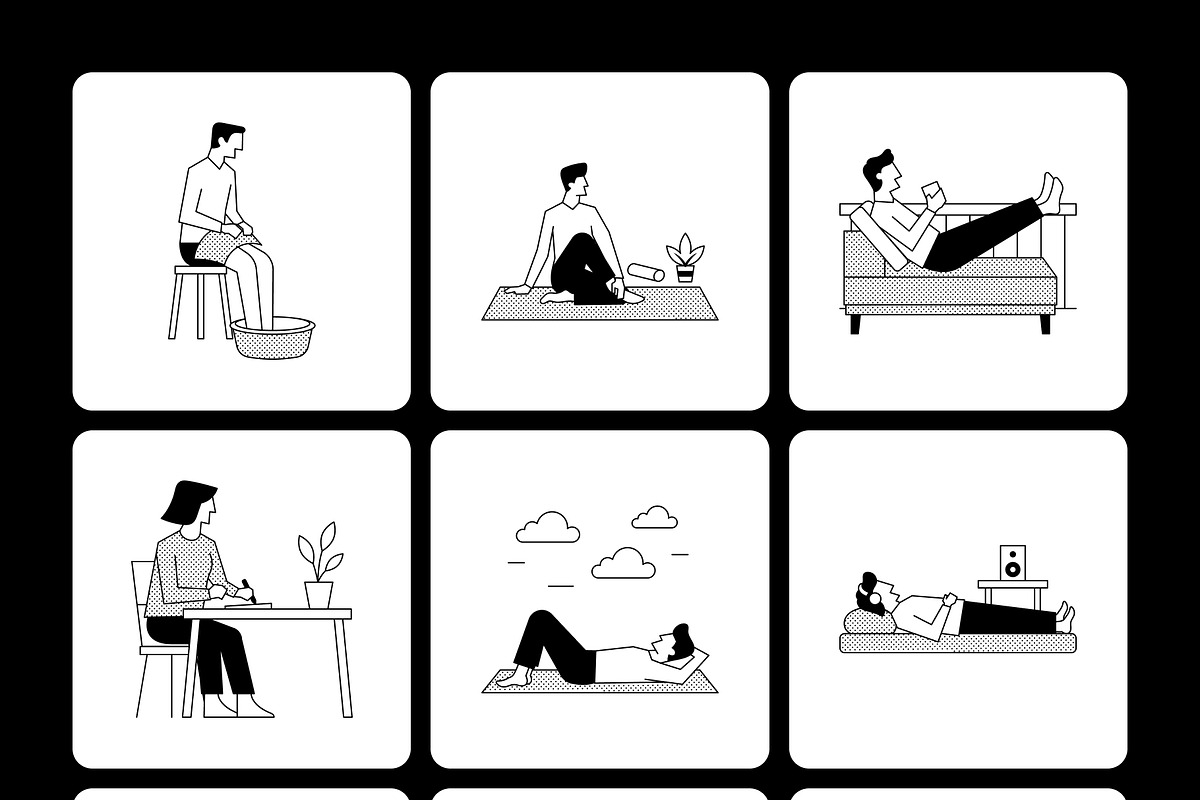 135 Modern Lifestyle Systems Bundle, an Outline Icon by Prosymbols (Photo 12 of 14)
