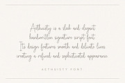 Aethuisty Handwritten Script Font, a Script Font by Typebae (Thumbnail 5 of 8)