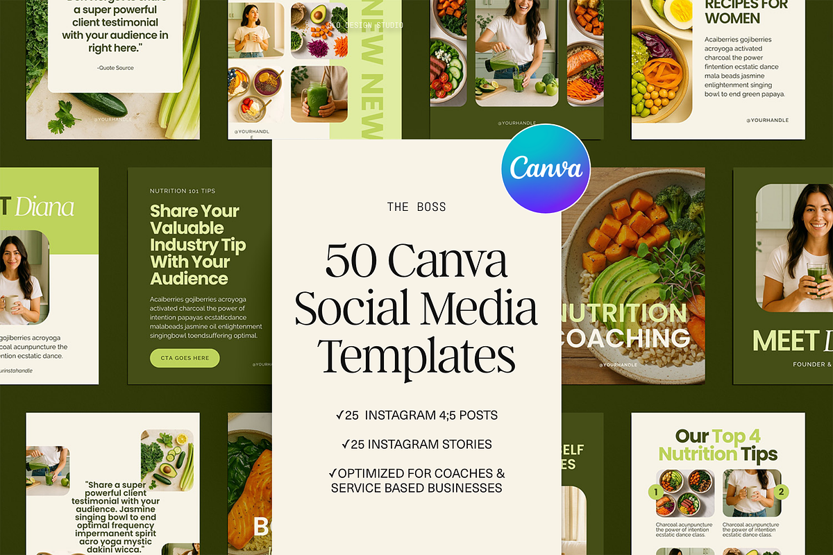 50 Canva Social Media Templates