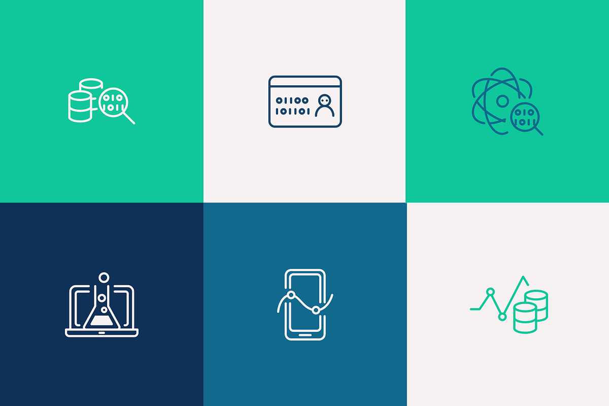 Data science icons, an Outline Icon by Somewan draws (Photo 2 of 5)