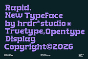 Rapid ( New Font ), a Serif Font by HRDR (Thumbnail 7 of 11)