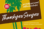 Urban Rhythm Modern Handwritten Font, a Script Font by Letterena Studios Script (Thumbnail 15 of 15)