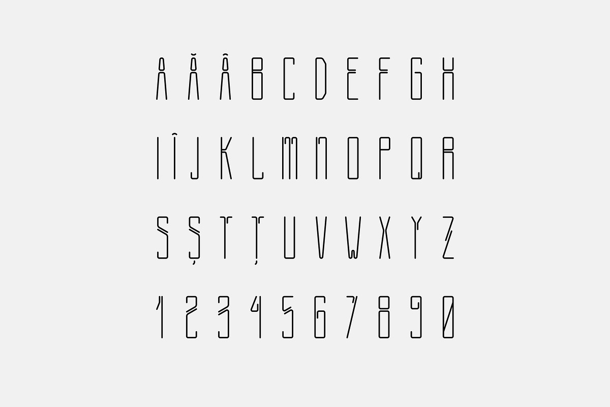 Namas Typeface preview 3