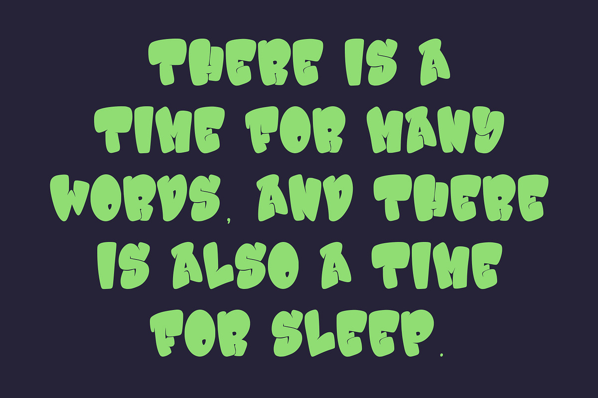 Alorezt Cool Graffiti Display Font, a Handwritten Font by Maulana Creative (Photo 4 of 7)