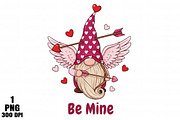 Be Mine Gnome Valentines Png, an Illustration by Daily.Designs (Thumbnail 1 of 5)