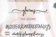 Glorious Font Duo + Extras - UPDATE!, a Script Font by Inky Jar Design Studio (Thumbnail 8 of 13)