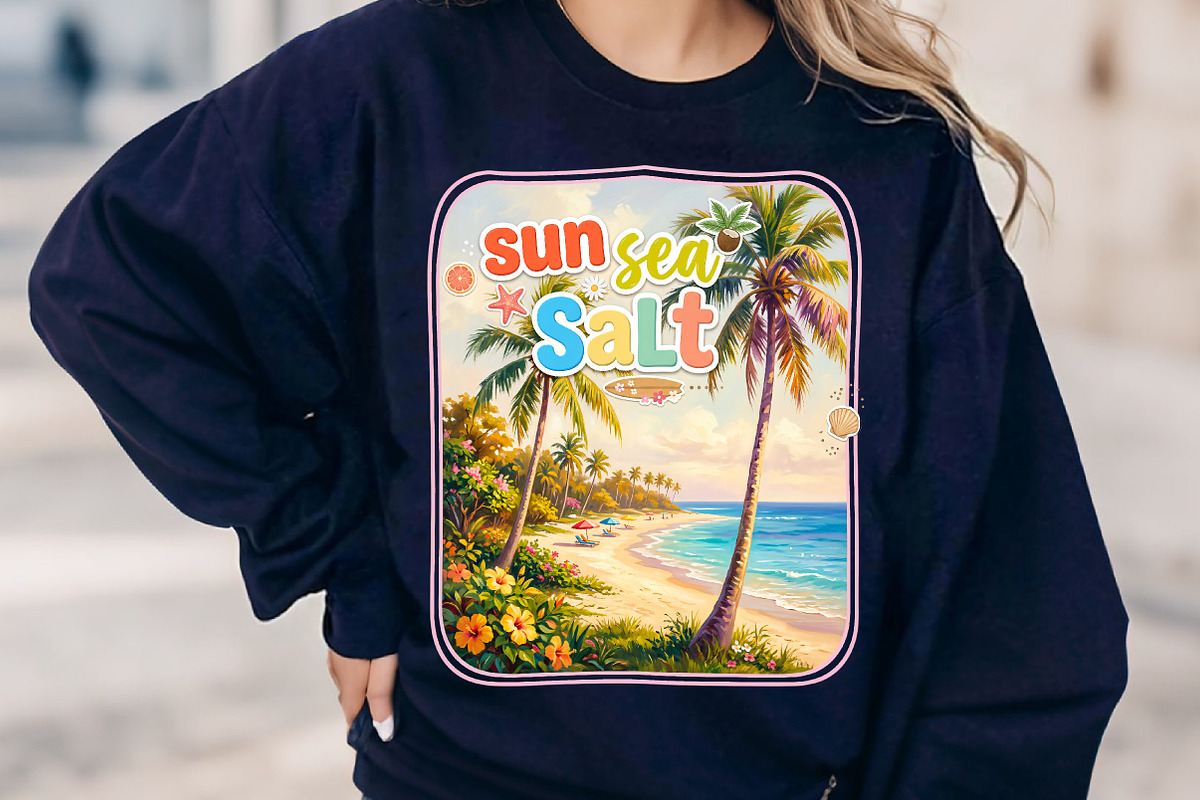 Sun Salt Sand Png, Coquette Beach, an Illustration by CreationArt (Photo 5 of 9)
