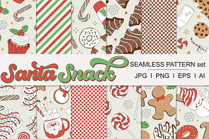 Christmas Treats Pattern Set