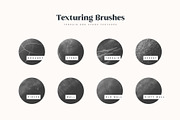 Natural Texture Procreate Brushes, a Brush Add-On by Creative Veila (Thumbnail 8 of 10)