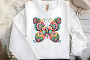 Watercolor  Boho Spring Clipart, an Illustration by DreamCafeArt (Thumbnail 4 of 5)