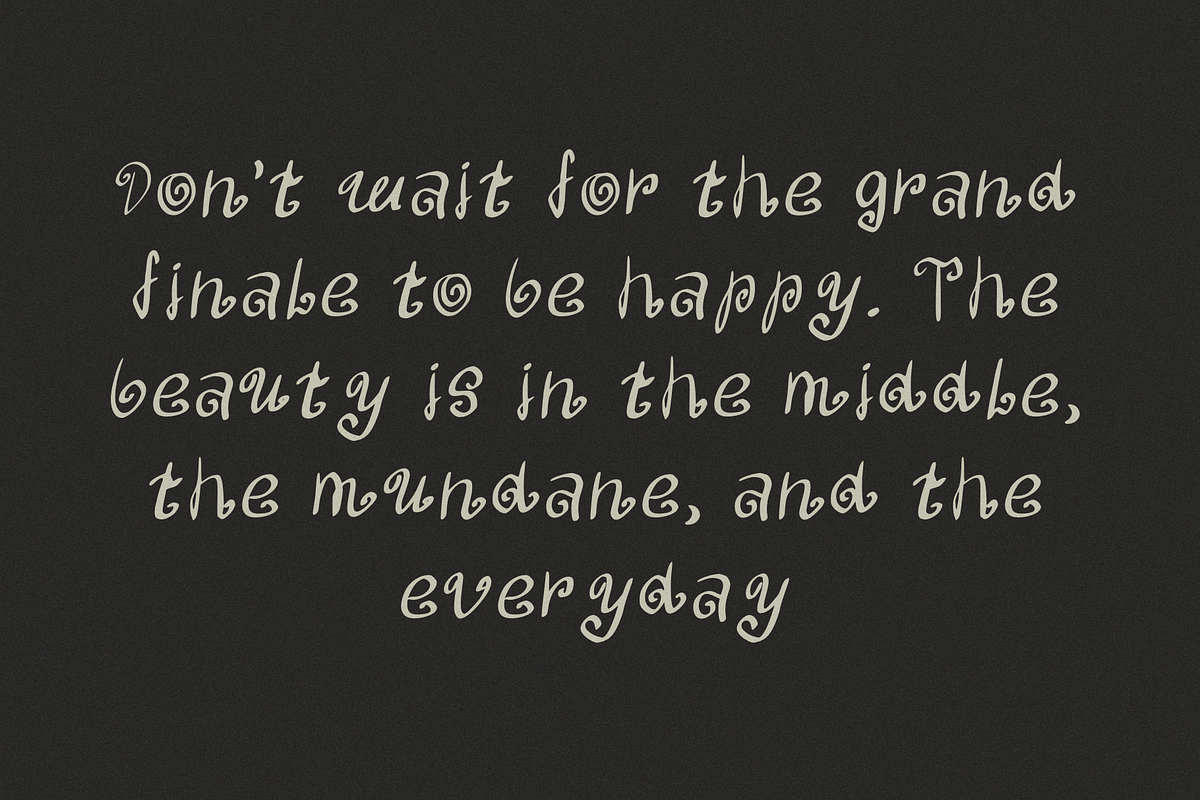Swirly elegant quirky whimsical font, a Handwritten Font by Ashiya Pixel (Photo 8 of 8)