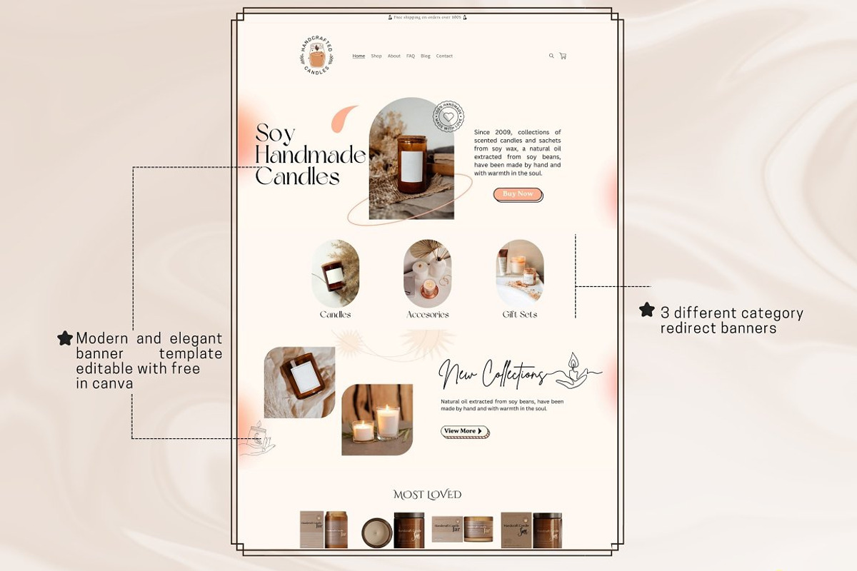 Candle - Skincare Shopify Theme, a Shopify Template by DaisyStudio (Photo 5 of 10)
