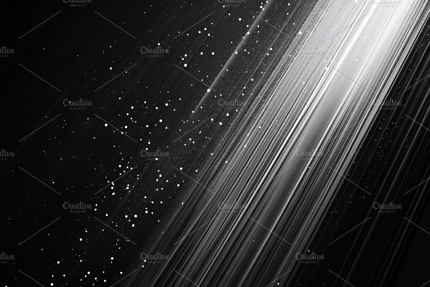 Light streaks on dark, a Photo by Beautiful things