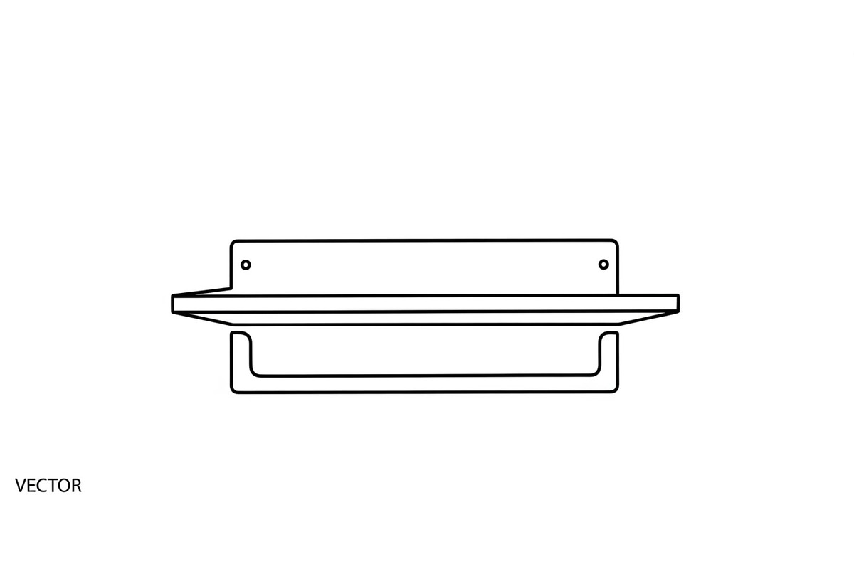 Wall Shelf Bracket Vector Bundle, an Illustration by Gaye Art (Photo 17 of 51)