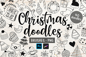 Christmas Doodle Brushes