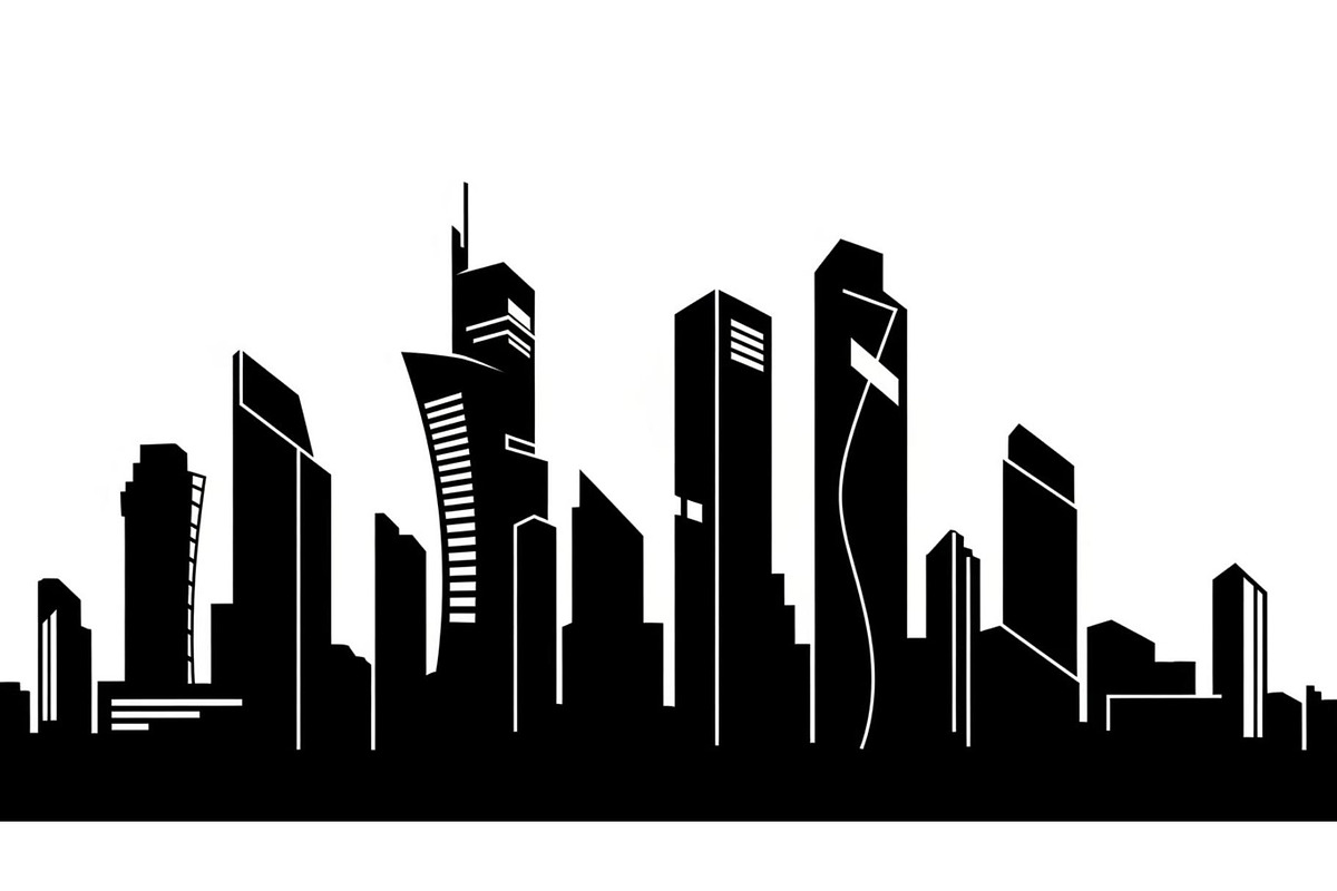 City Skyline Silhouette Bundle, an Illustration by jahid234 (Photo 27 of 41)