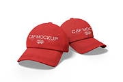 Baseball Hat Apparel Mockup Set, a Hat Mockup by DSNA Mockup (Thumbnail 4 of 5)