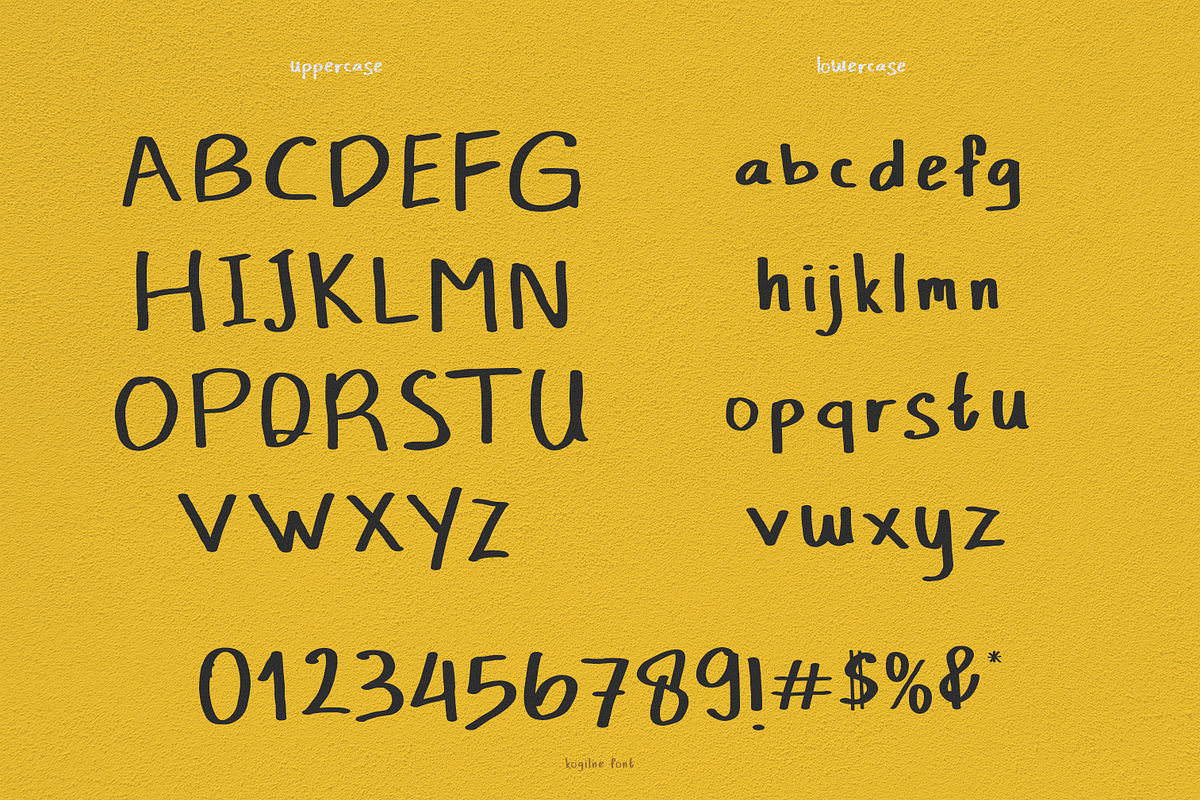Kogilne Font Duo, a Font by madeDeduk (Photo 5 of 10)