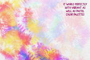 Procreate Multicolor Tie Dye Brushes, a Brush Add-On by OlgaRom (Thumbnail 4 of 7)