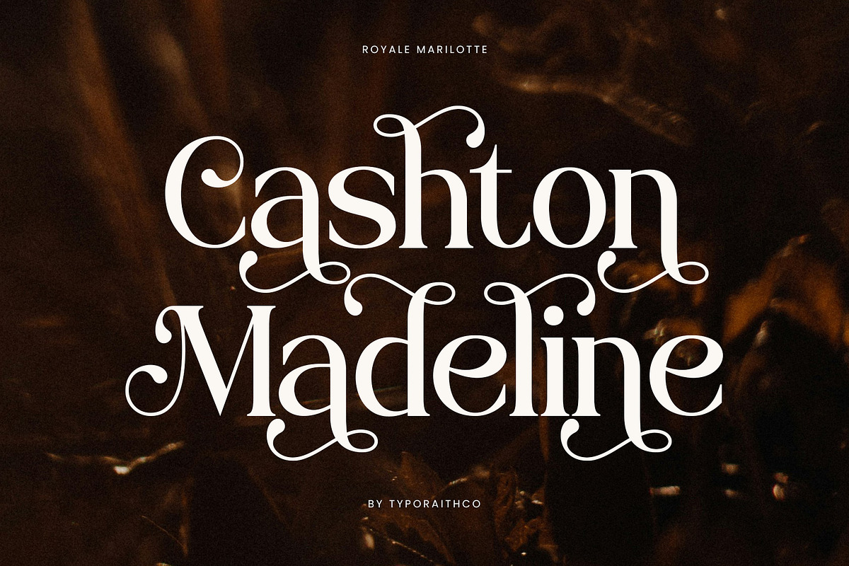 Royale Marilotte | Elegant Serif, a Serif Font by Typoraith Co (Photo 7 of 10)