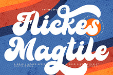 Flickes Magtile Bold Vintage Script