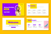 Bold and Bright Portfolio, a Presentation Template by Mighty-Slide (Thumbnail 2 of 5)