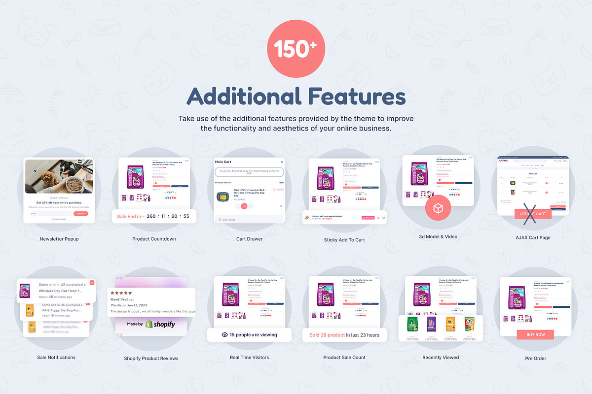 Pet Food | Shopify Theme, a Shopify Template by LogicGo Shopify Experts (Photo 3 of 6)