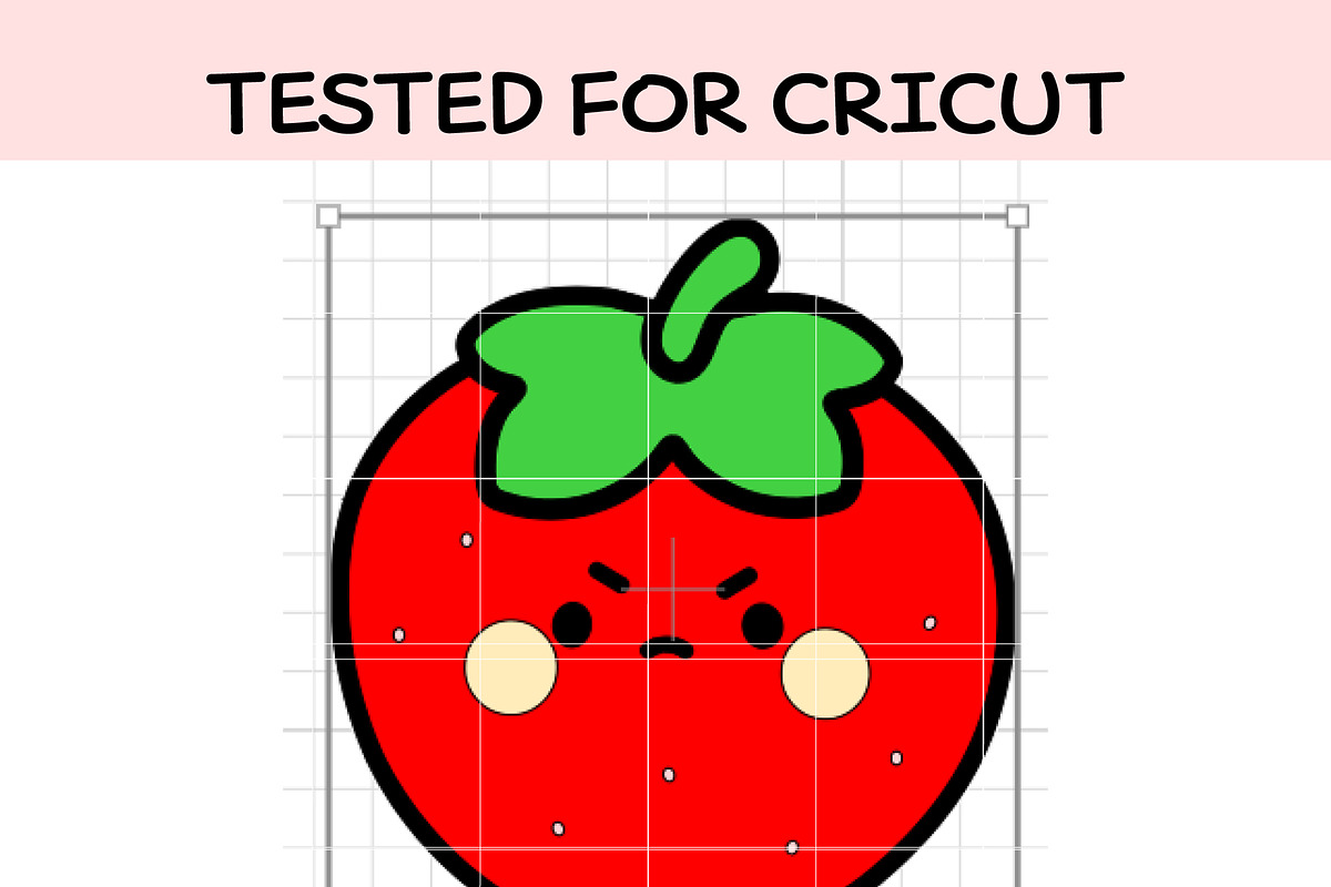 Cute Baby Strawberry SVG Bundle, an Illustration by TheHitShop (Photo 4 of 10)