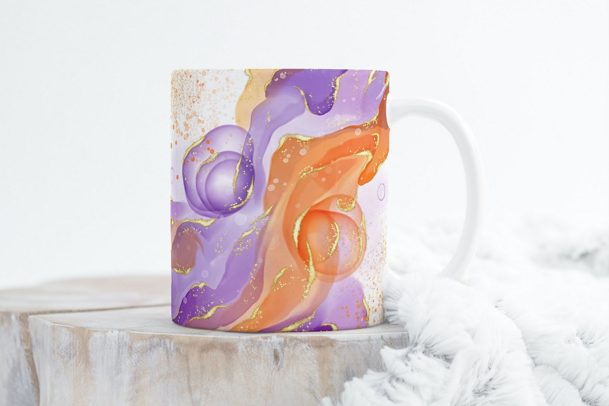 Realistic Alcohol Ink Brushes, a Brush Add-On by Angela Roze (Photo 7 of 7)
