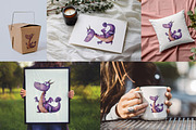 Quirky Dragon Clipart PNG, a Decorative Illustration by PaintPixelCo (Thumbnail 5 of 7)