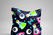 Halloween seamless patterns., a Pattern Graphic by moto_cat (Thumbnail 2 of 2)