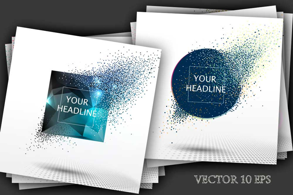 Set of abstract backgrounds, an Illustration by ARSCOR (Photo 2 of 5)