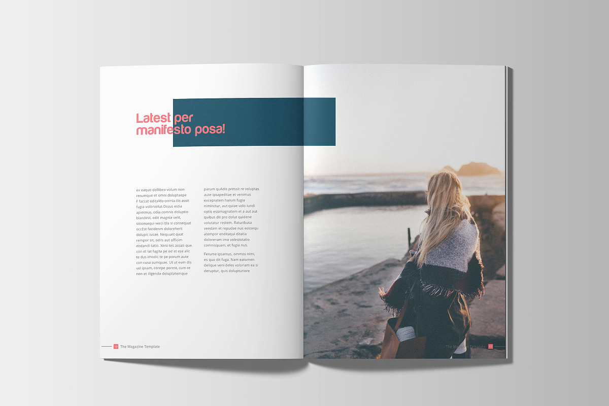 Fashion Lifestyle Magazine/LookBook, a Magazine Template by Layout Design (Photo 10 of 13)
