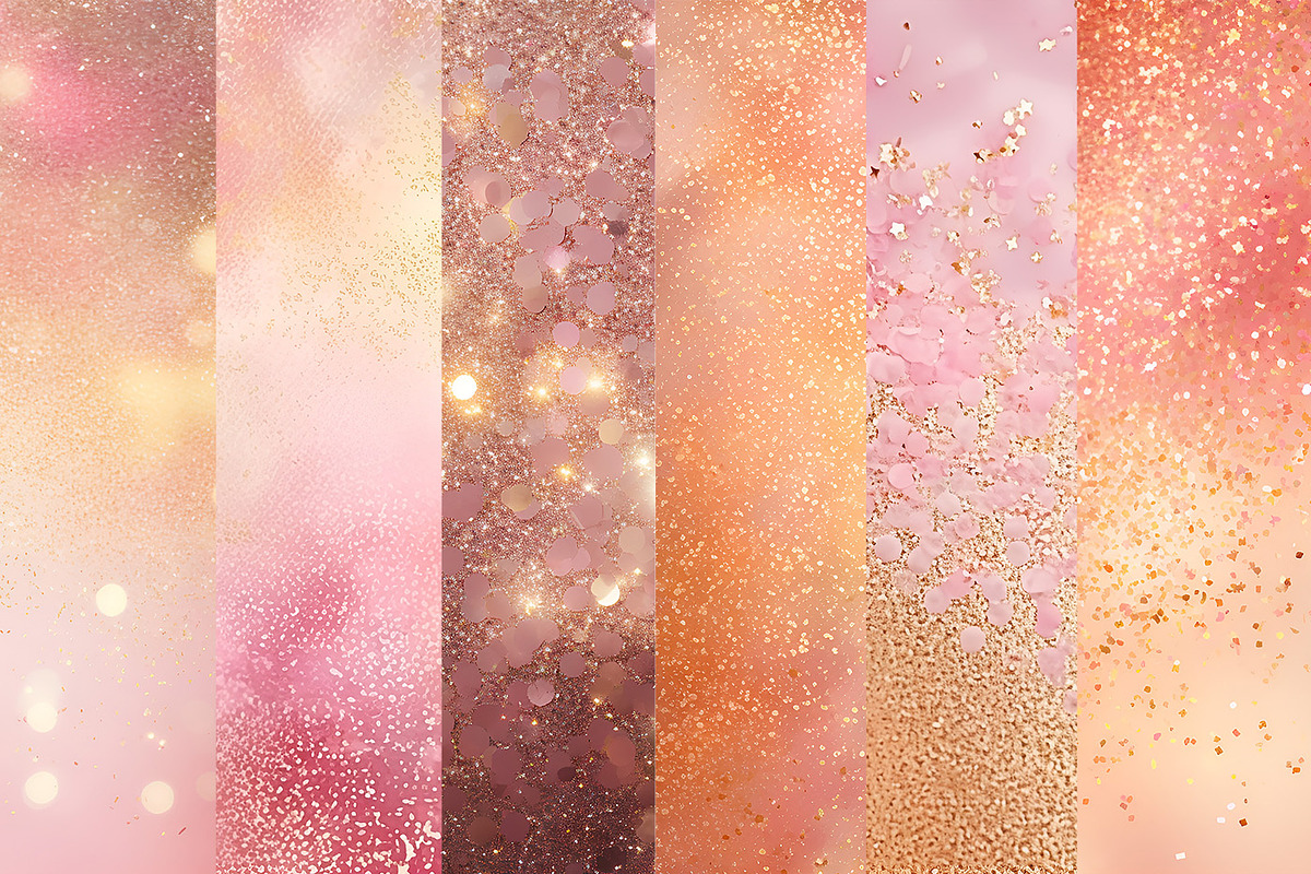 Pink Glitter. Backgrounds Collection, a Background Graphic by MuzaArtStudio (Photo 3 of 6)
