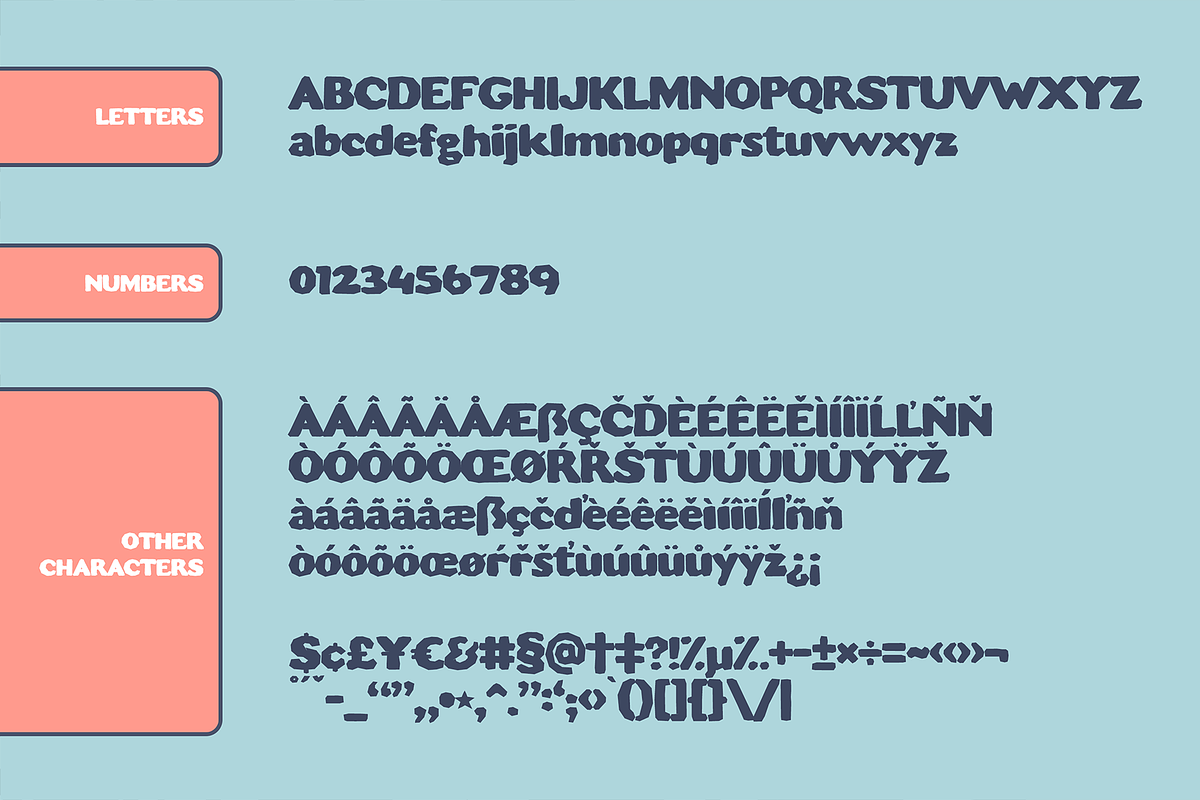 Slice Me Nice Font, a Sans Serif Font by Mint Pixels (Photo 3 of 5)