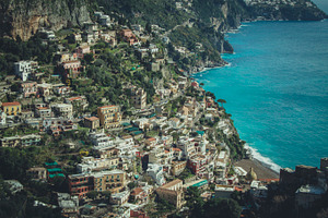 Positano italy featuring landscape, italy, and amalfi