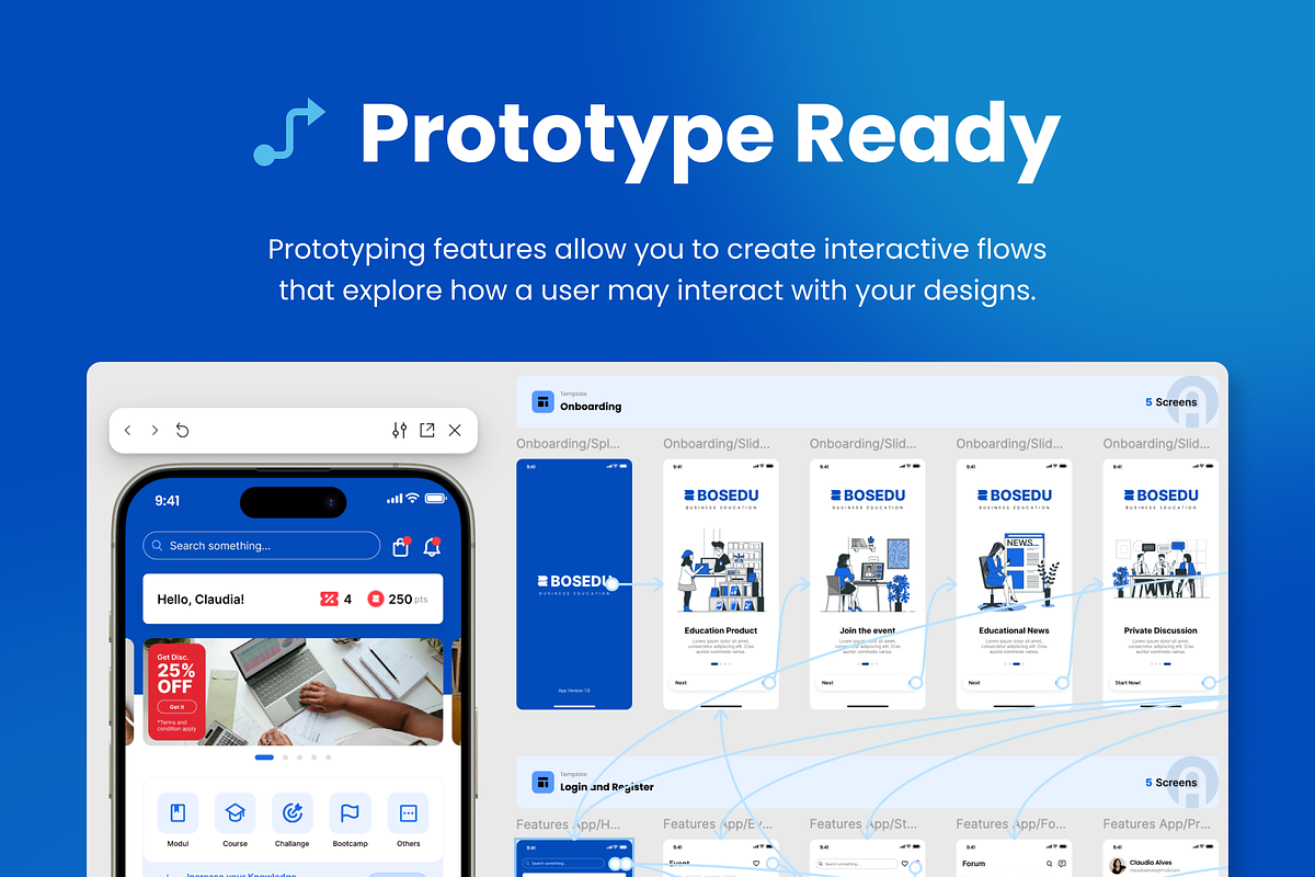 BOSEDU - Business Education UI Kit, an App Template by ArbaStudio (Photo 8 of 8)