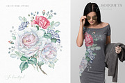 Delicate Watercolor Florals, a Decorative Illustration by Eva Katerina (Thumbnail 8 of 25)
